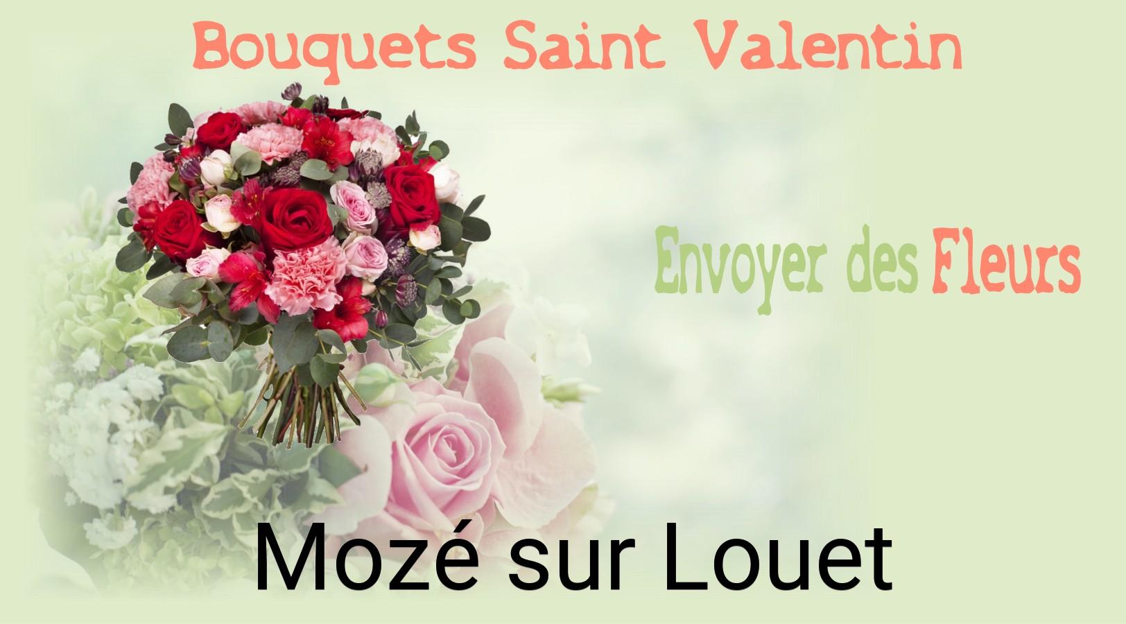 Roses de Saint-Valentin livrées à Mozé-sur-Louet